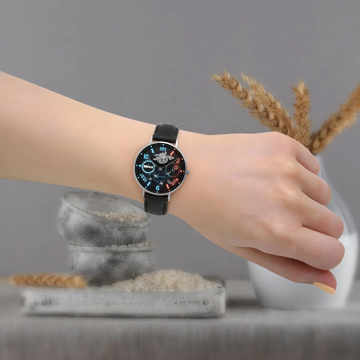 Galactic Map - Personalized The Force Hand Watch