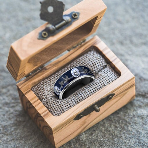 Horrow Skeleton x Halloween Silver Alloy Rings Gift For Fans
