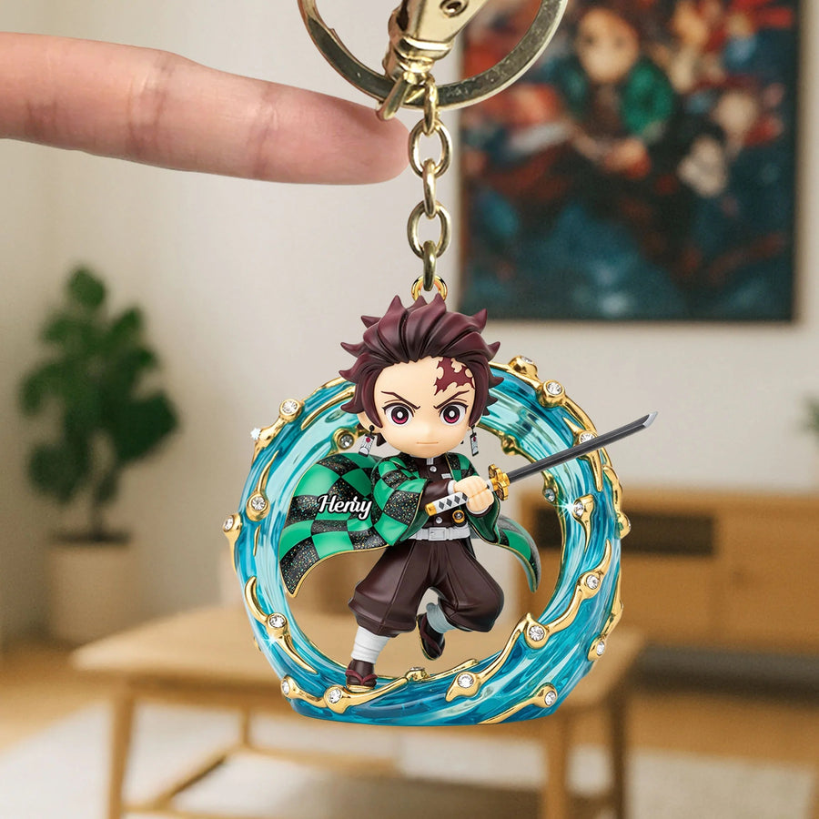 Darkness Hunter Keychain - Personalized Gifts For Loved Ones