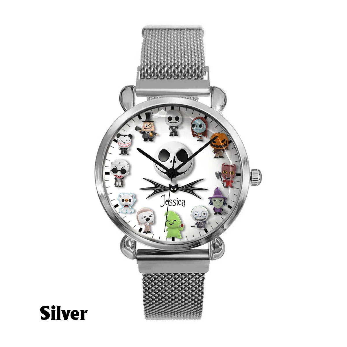 Spooky Pumpkin King - Personalized Nightmare Women Hand Watch