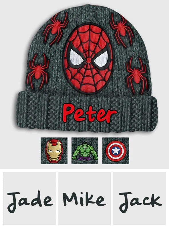 I Am A Hero - Personalized Kid Beanie Hat