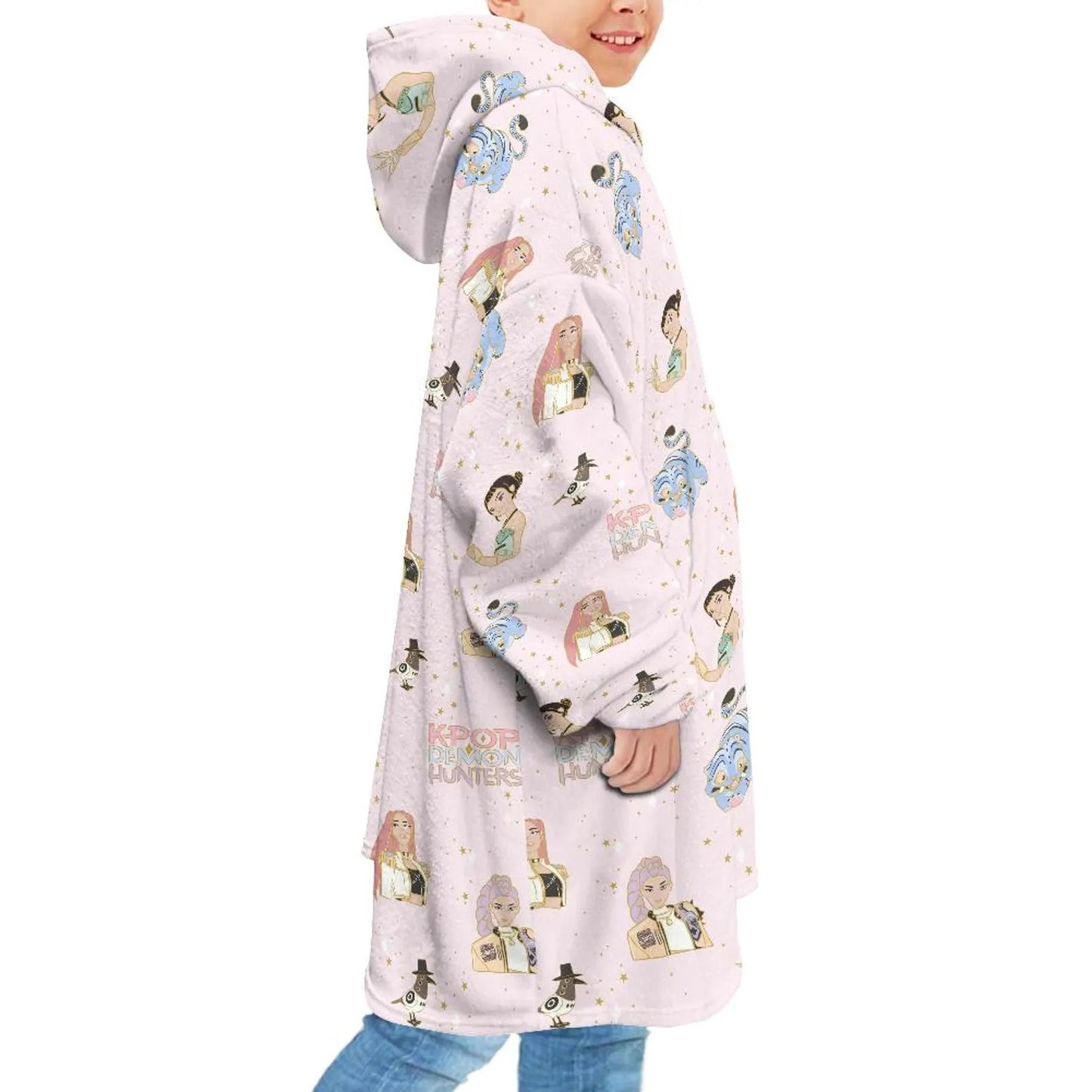 K-Pop Hunters Children's Banket Hoodie