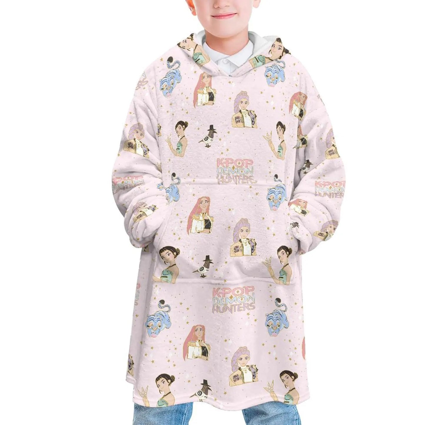 K-Pop Hunters Children's Banket Hoodie