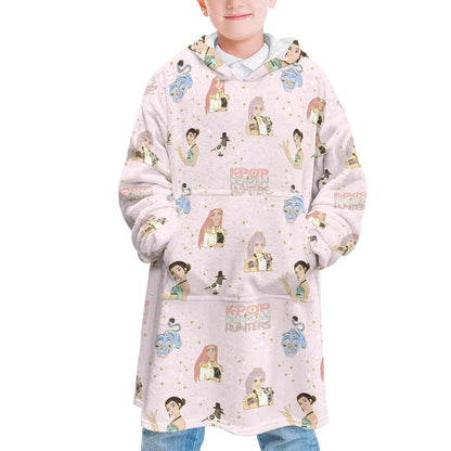 K-Pop Hunters Children's Banket Hoodie