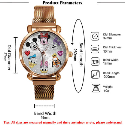 Magical World 2 - Personalized Mouse Women Hand Watch