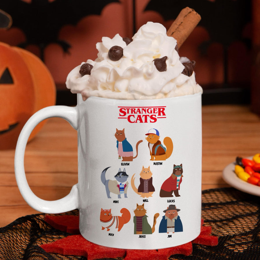 Mystery Cats Crew – Personalized Funny Adventure Parody Accent Mug