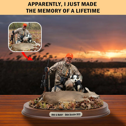Custom Hunting, Trophy Moments Photo Style Acrylic Plaque