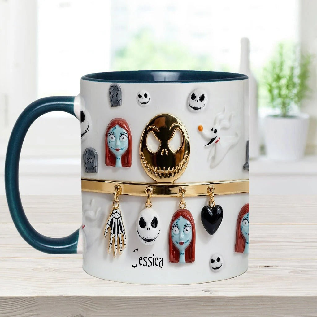 The Nightmare - Personalized Nightmare Accent Mug
