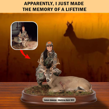 Custom Hunting, Trophy Moments Photo Style Acrylic Plaque