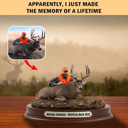 Custom Hunting, Trophy Moments Photo Style Acrylic Plaque
