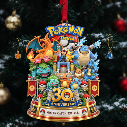 30th Anniversary Creature Ornament - Personalized Christmas Gifts