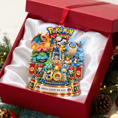 30th Anniversary Creature Ornament - Personalized Christmas Gifts