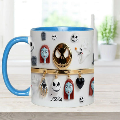 The Nightmare - Personalized Nightmare Accent Mug