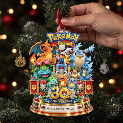 30th Anniversary Creature Ornament - Personalized Christmas Gifts