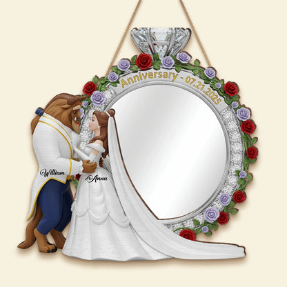 Romantic Couple Mirror - Personalized Gifts For Couple
