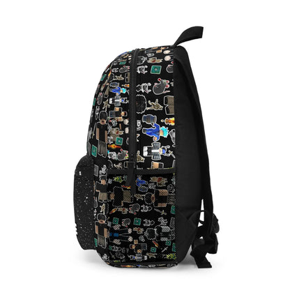Explore the Galaxy – Personalized Gaming Characters Custom Backpack