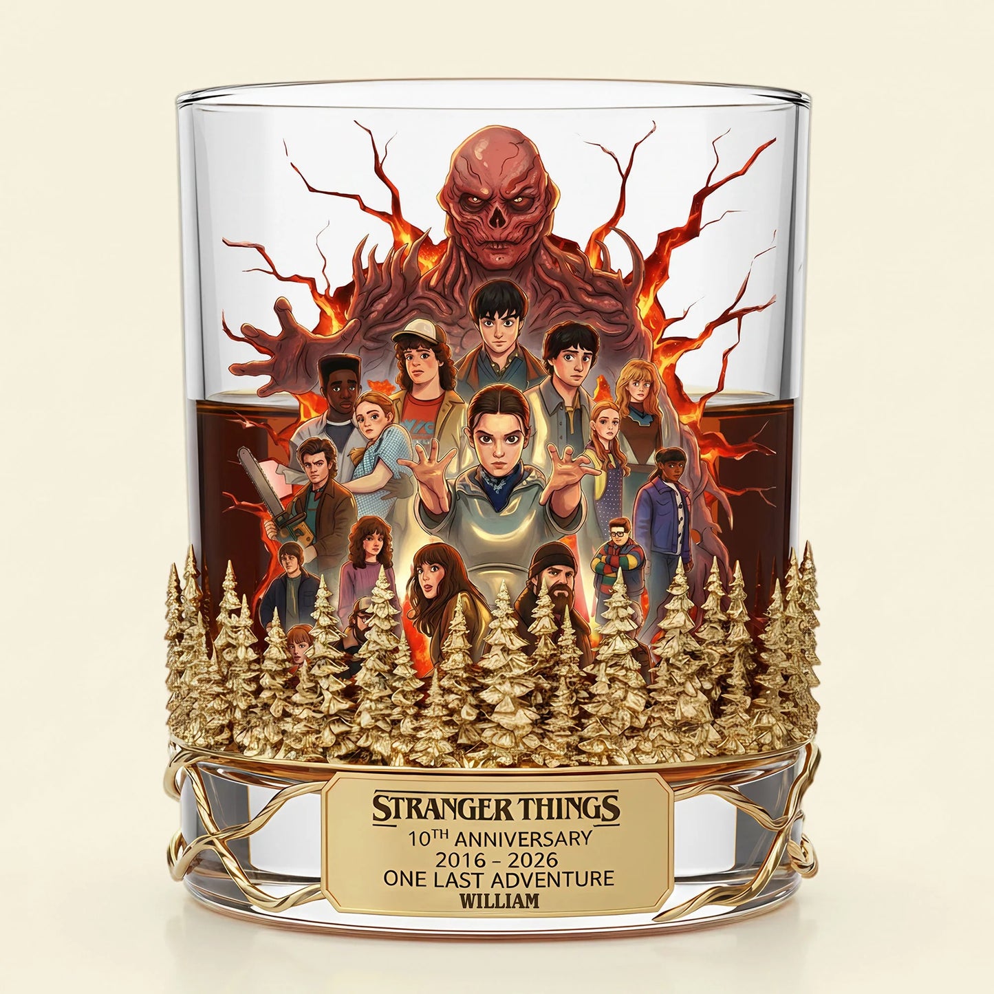 Last Adventure Anniversary Whiskey Glass - Personalized Gift For Anniversary Glass