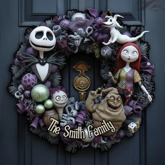 Christmas Nightmare - Personalized Nightmare Custom Shaped Sign