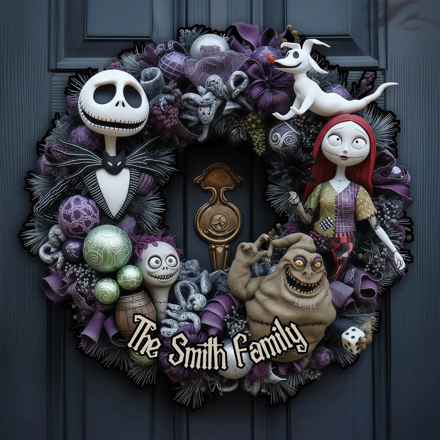 Christmas Nightmare - Personalized Nightmare Custom Shaped Sign