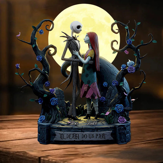 Til Death Do Us Part 3 - Personalized Nightmare Custom Shaped Acrylic Plaque