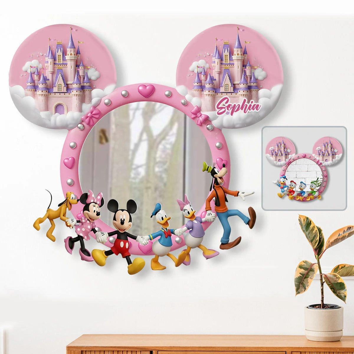 Magical Moment - Personalized Mouse Wall Hanging Mirror