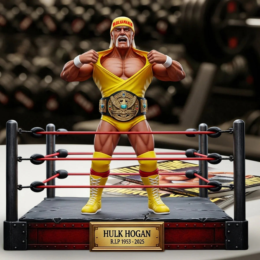 Forever Wrestling Legend - Trending Custom Shaped Acrylic Plaque