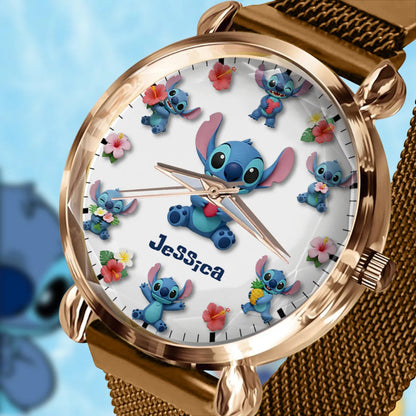 Ohana Means Family - Personalized Ohana Women Hand Watch