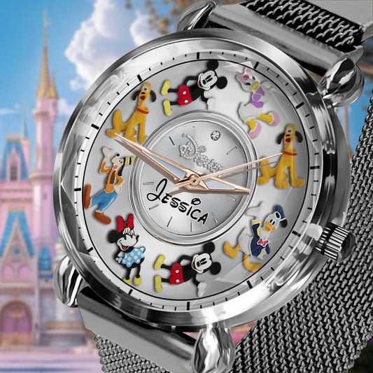 Magical Friends - Personalized Mouse Women Hand Watch