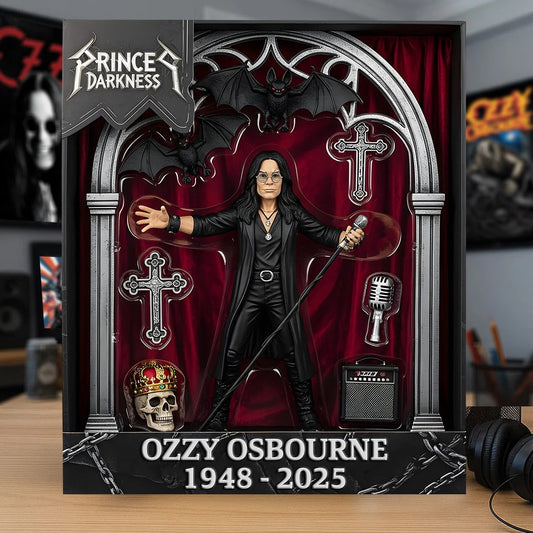 RIP Prince Of Darkness - Trending Custom Shaped Acrylic Plaque