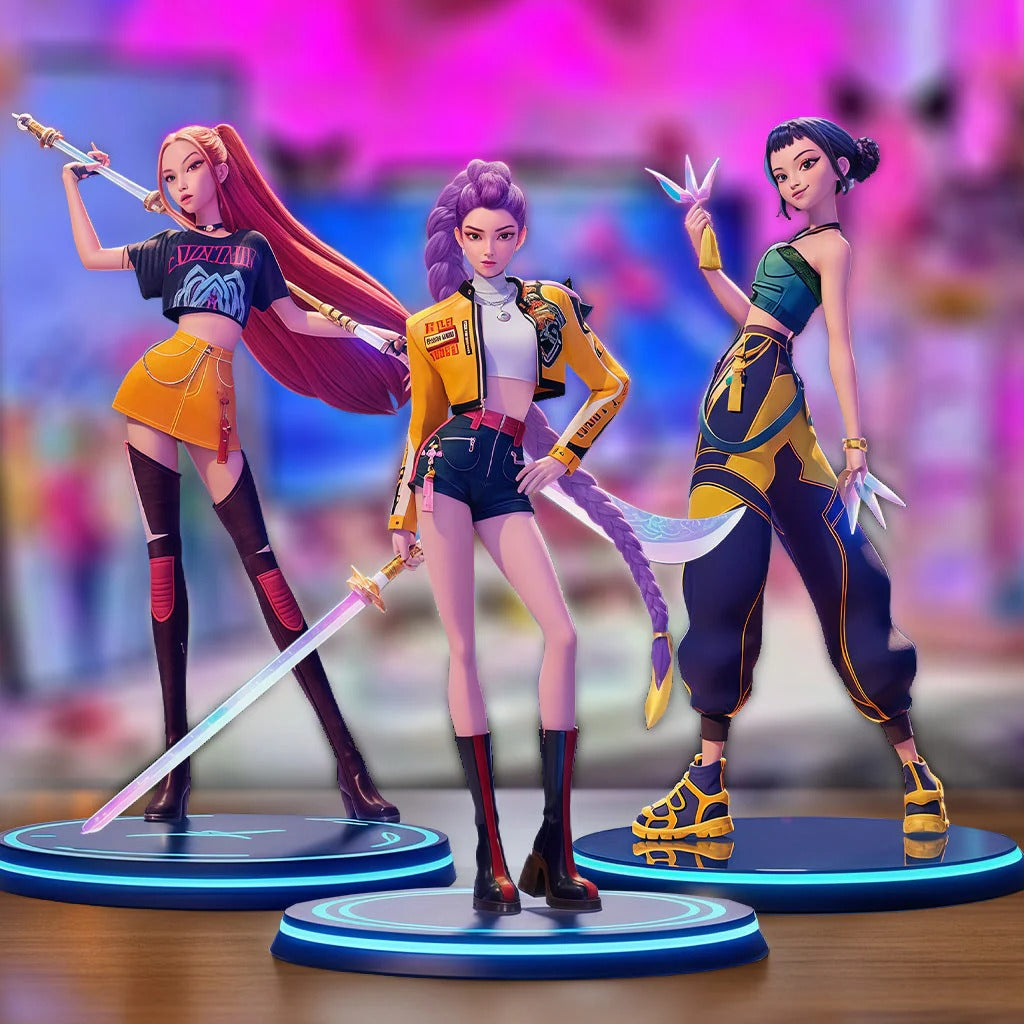 Kpop Hunters 2 - Trending Custom Shaped Acrylic Plaque