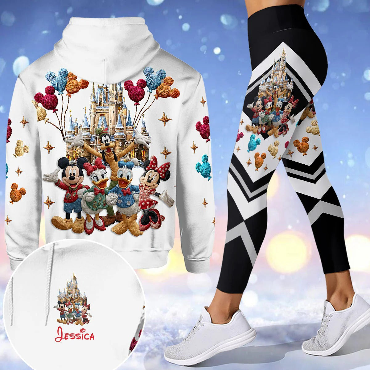 Friends - Personalized Mouse Hoodie and Leggings