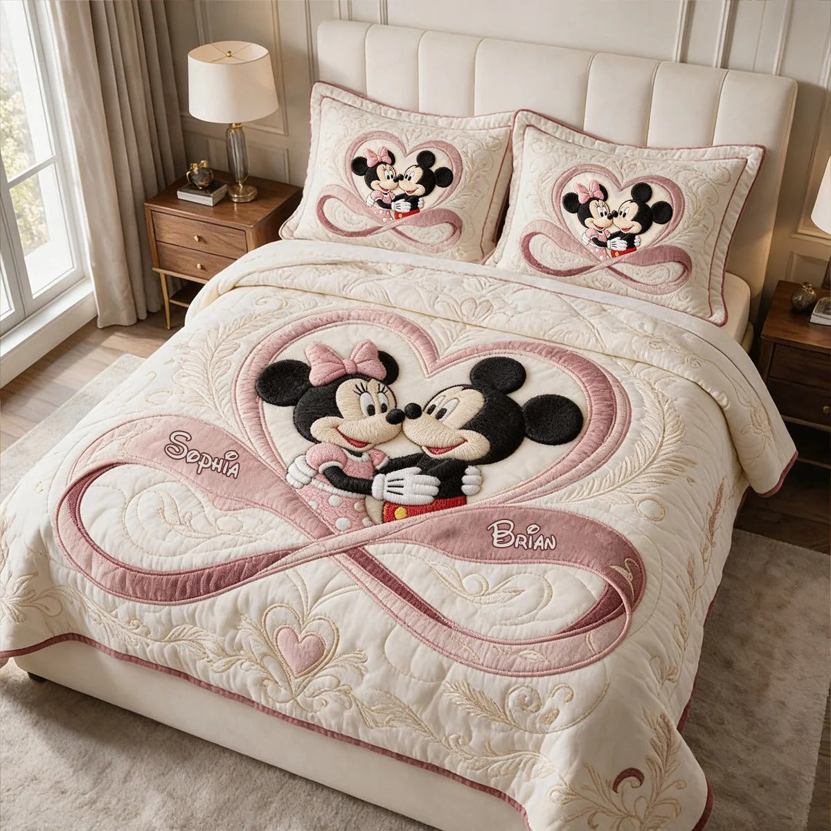 You & Me We Got This - Personalized Mouse Bedding Set