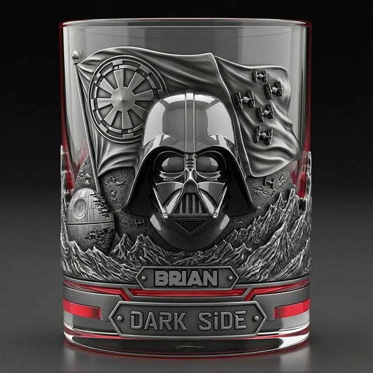 Join The Dark Side - Personalized The Force Whiskey Glass