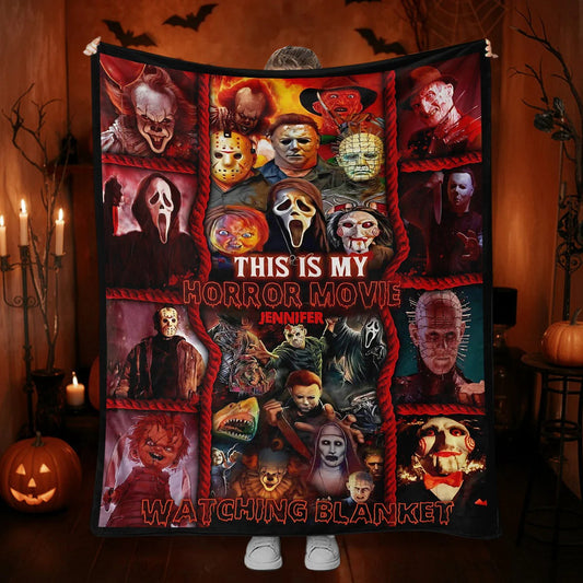 This Is My Blanket - Personalized Horror Character Blanket