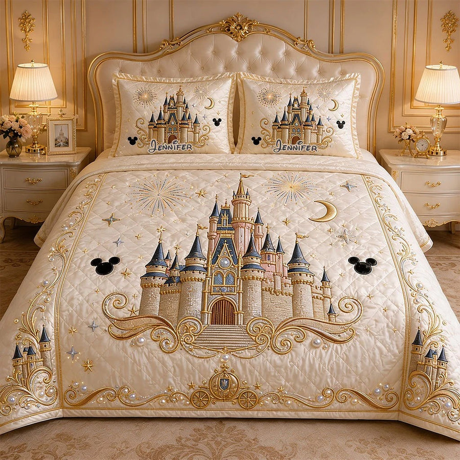 Believe In Magic - Personalized Dream Trip Bedding Set