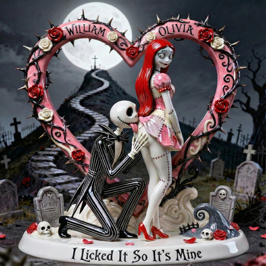 I Licked It So It's Mine - Personalized Nightmare Custom Shaped Acrylic Plaque