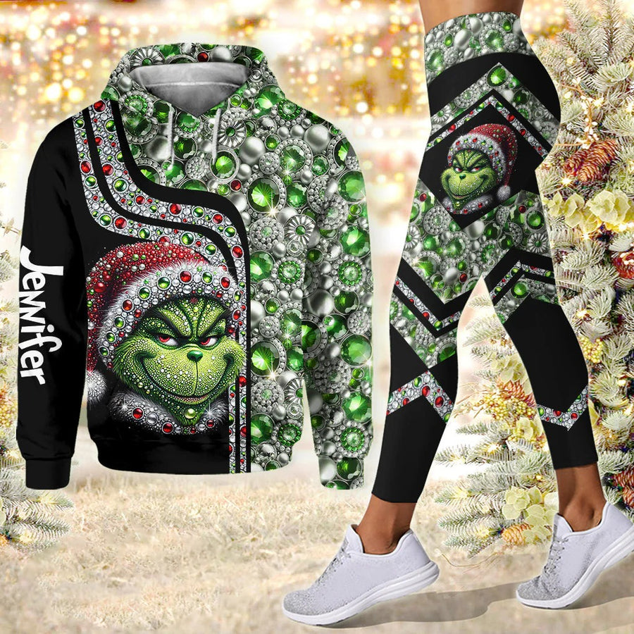 Merry Christmas - Personalized Stole Christmas Hoodie and Leggings