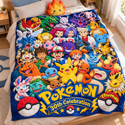30th Milestone Collector Blanket - Personalized Gifts