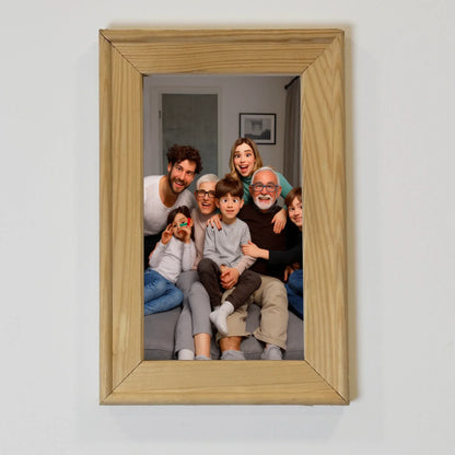 Vertical Canvas Print In A Fairytale Animation Style
