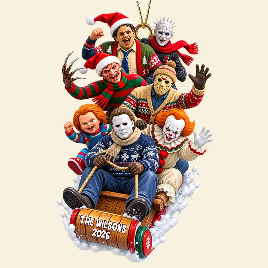 Christmas Squad Ornament - Personalized Gifts For Christmas Ornament