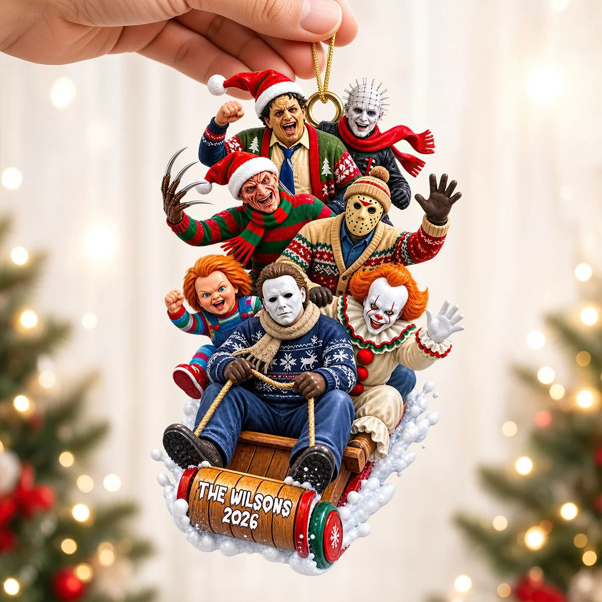 Christmas Squad Ornament - Personalized Gifts For Christmas Ornament