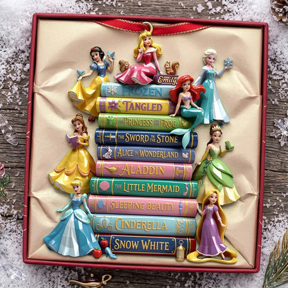 Lovely Fairy Tale Princesses Acrylic Ornament - Personalized Christmas Gifts