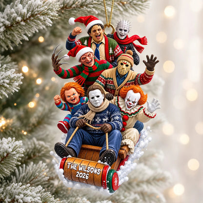 Christmas Squad Ornament - Personalized Gifts For Christmas Ornament