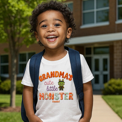 Cute Little Monsters Youth Shirt - Personalized Gifts For Kids