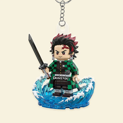 Personalized Gifts For Fans - Darkness Hunter Custom Shape Acrylic Keychain