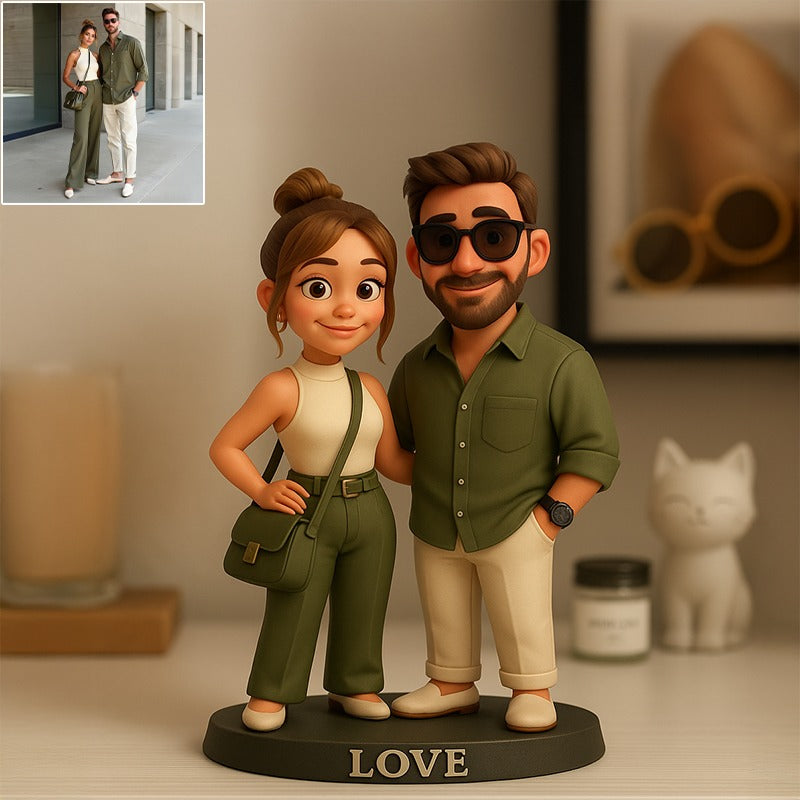 Custom Photo Pixar Cartoon Style Acrylic Plaque