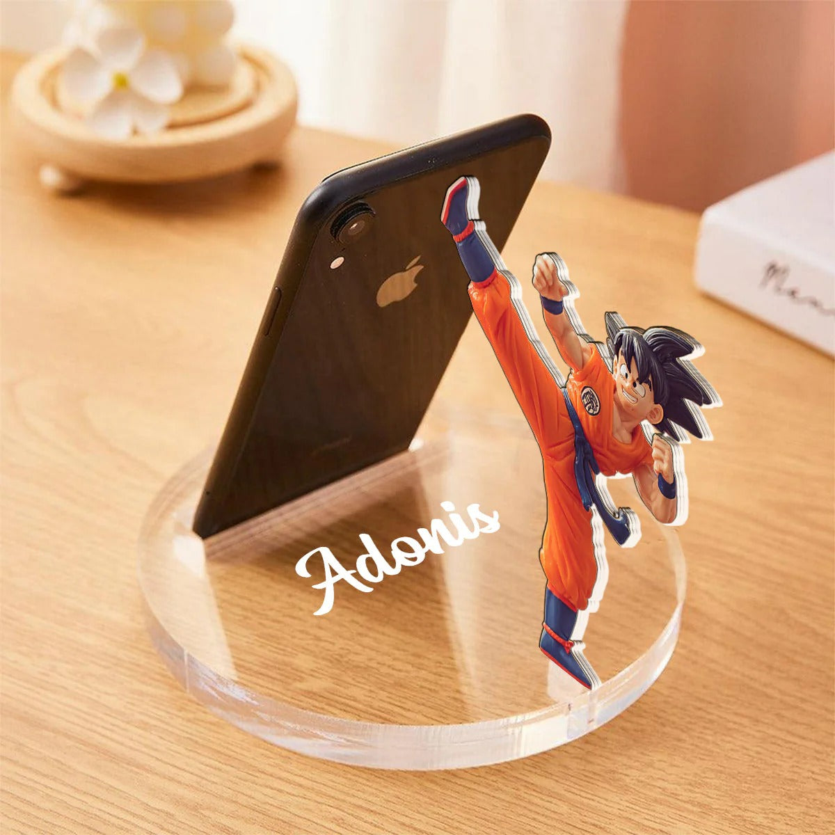Strong Dragons - Personalized Seven Balls Phone/ Tablet Holder Stand