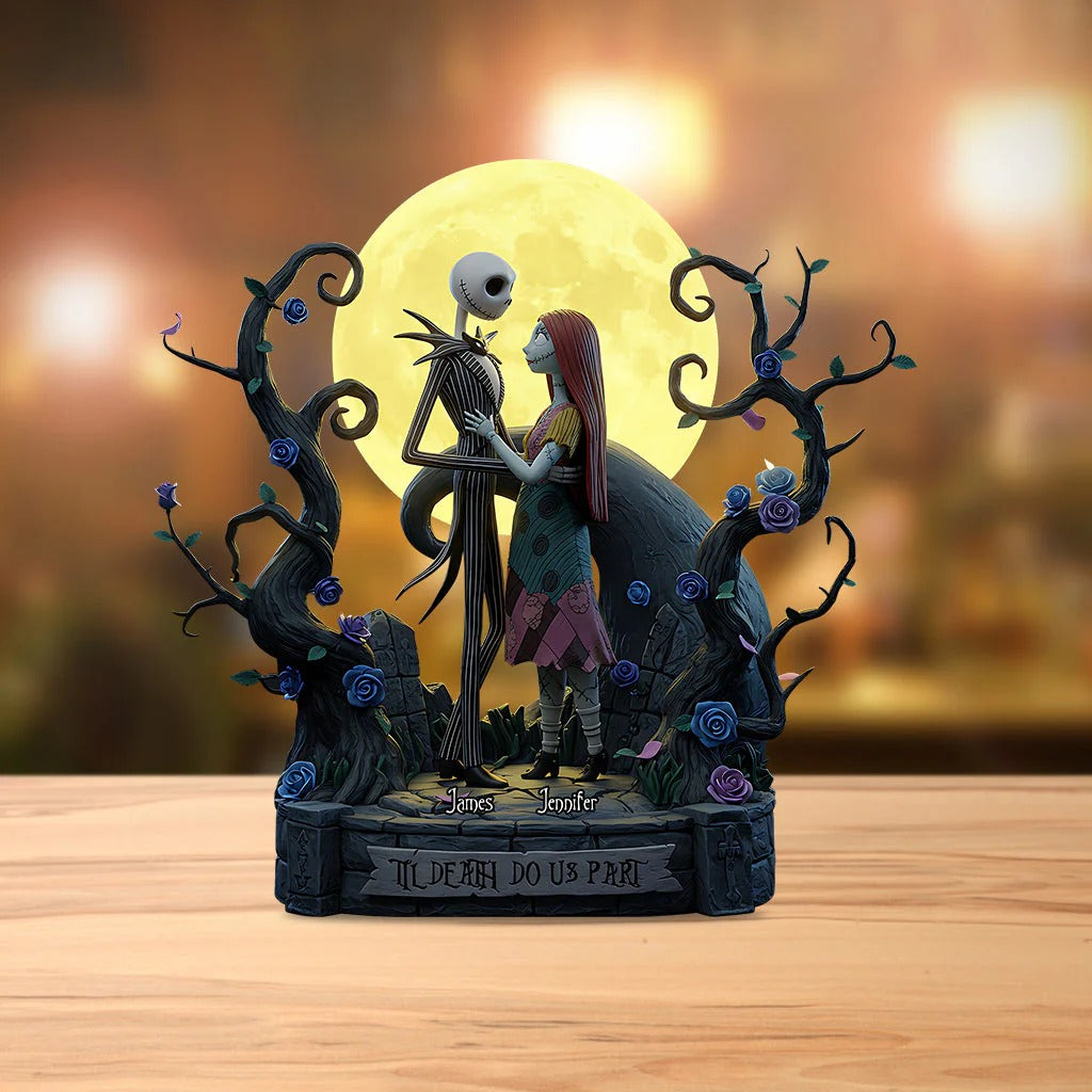 Til Death Do Us Part 3 - Personalized Nightmare Custom Shaped Acrylic Plaque