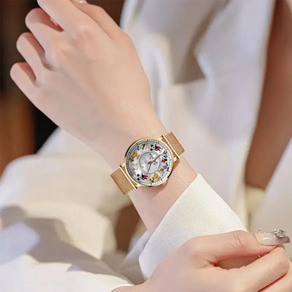 Magical Friends - Personalized Mouse Women Hand Watch