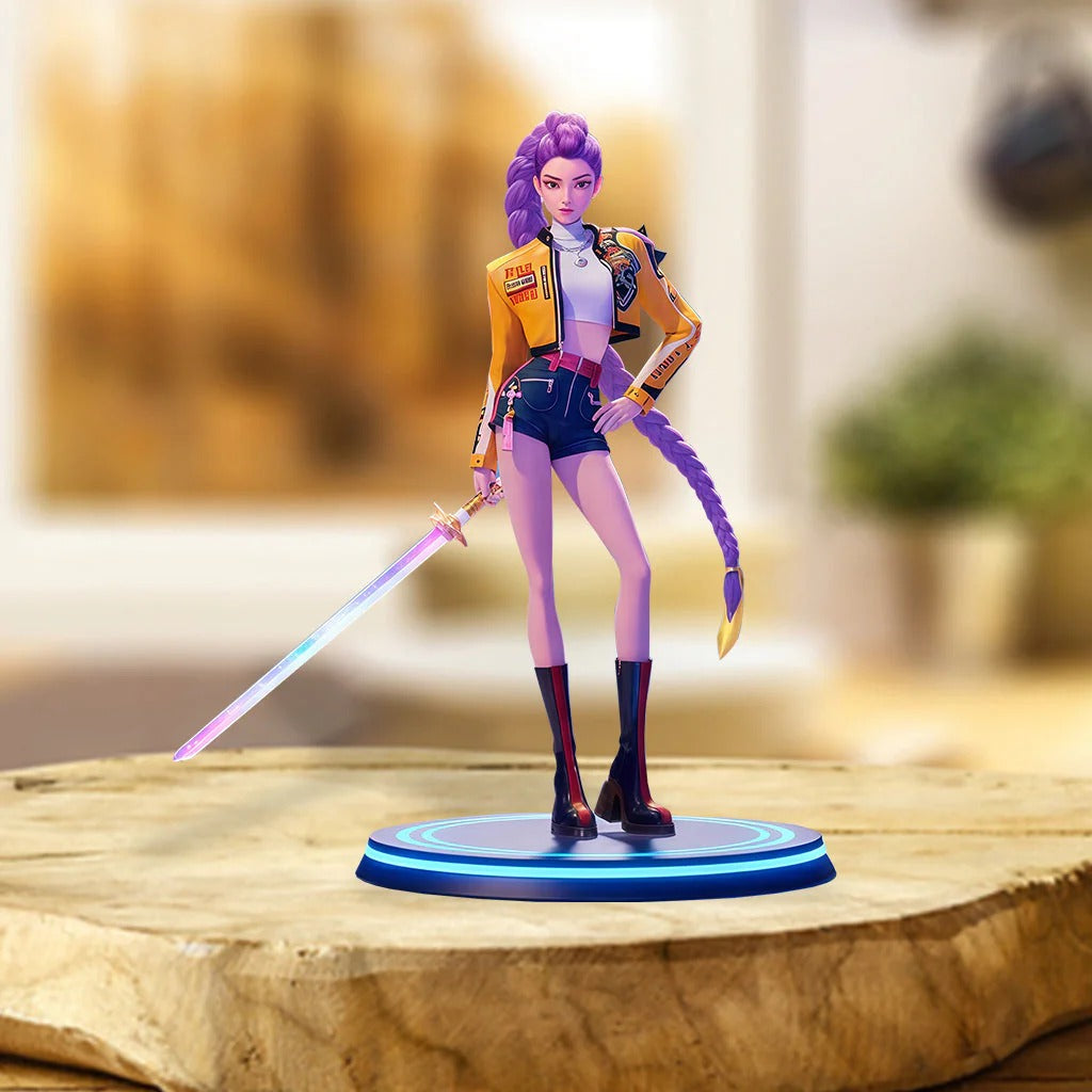 Kpop Hunters 2 - Trending Custom Shaped Acrylic Plaque